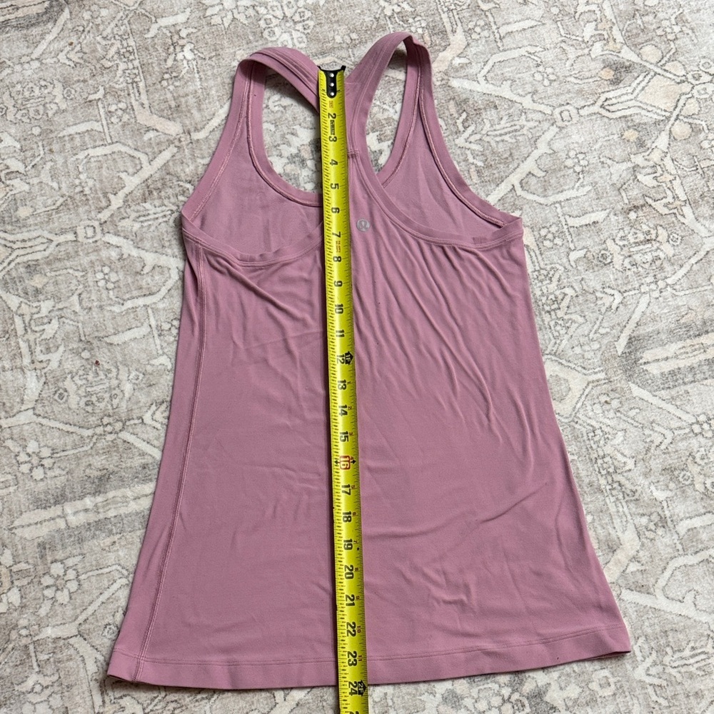 Lululemon Women's Pink Racerback Tank Top Size S - Picture 5 of 5